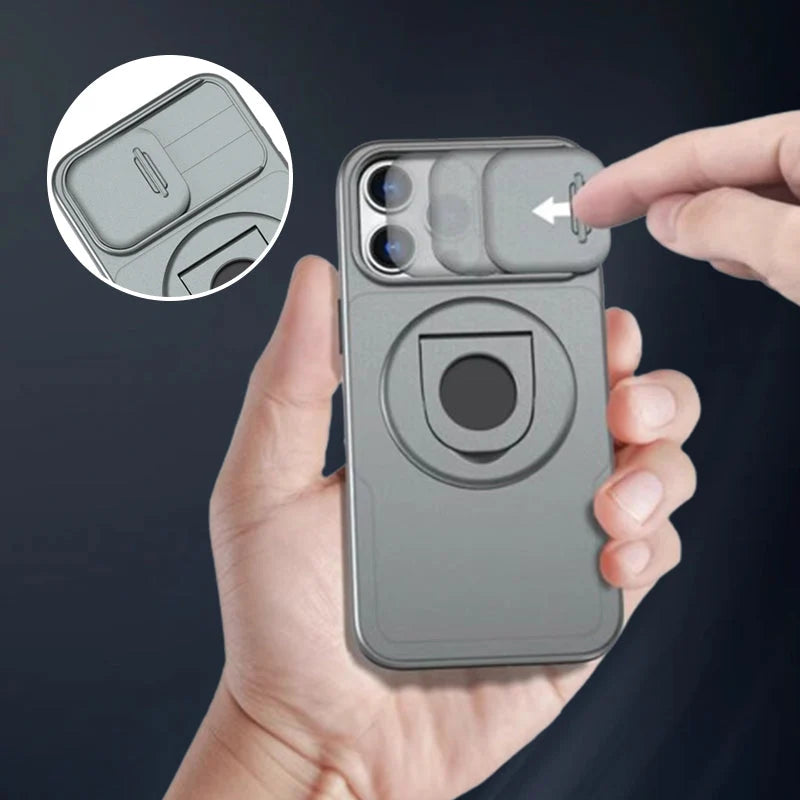 Coque de téléphone robuste avec support intégré et fixation magnétique 4