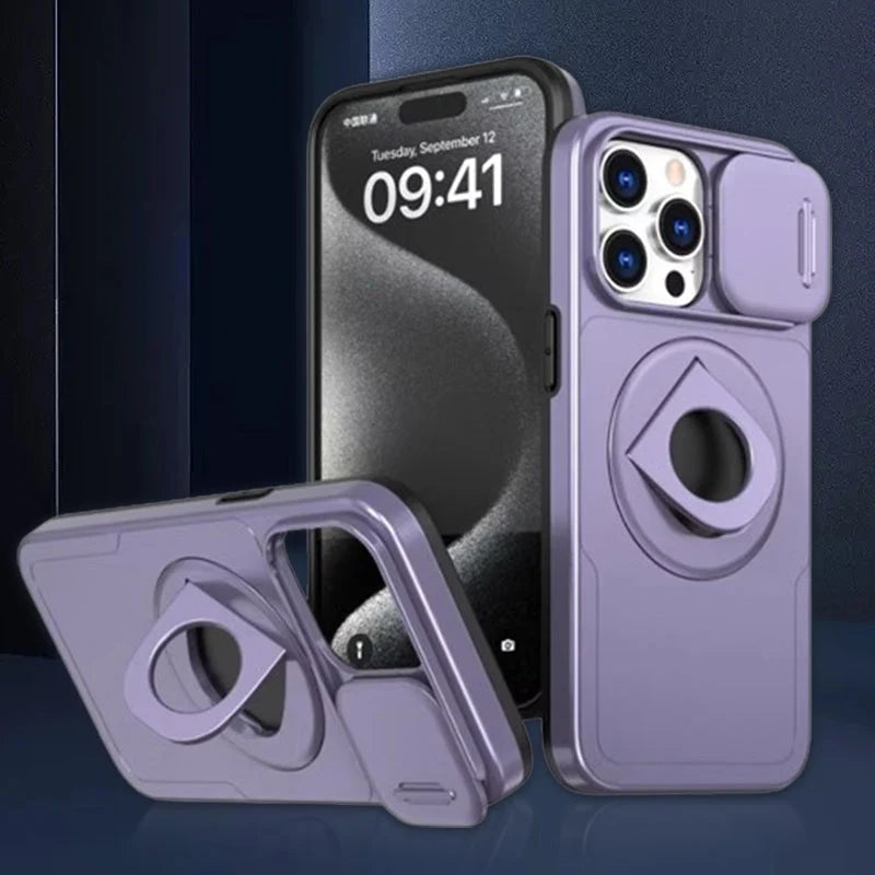 Coque de téléphone robuste avec support intégré et fixation magnétique 9
