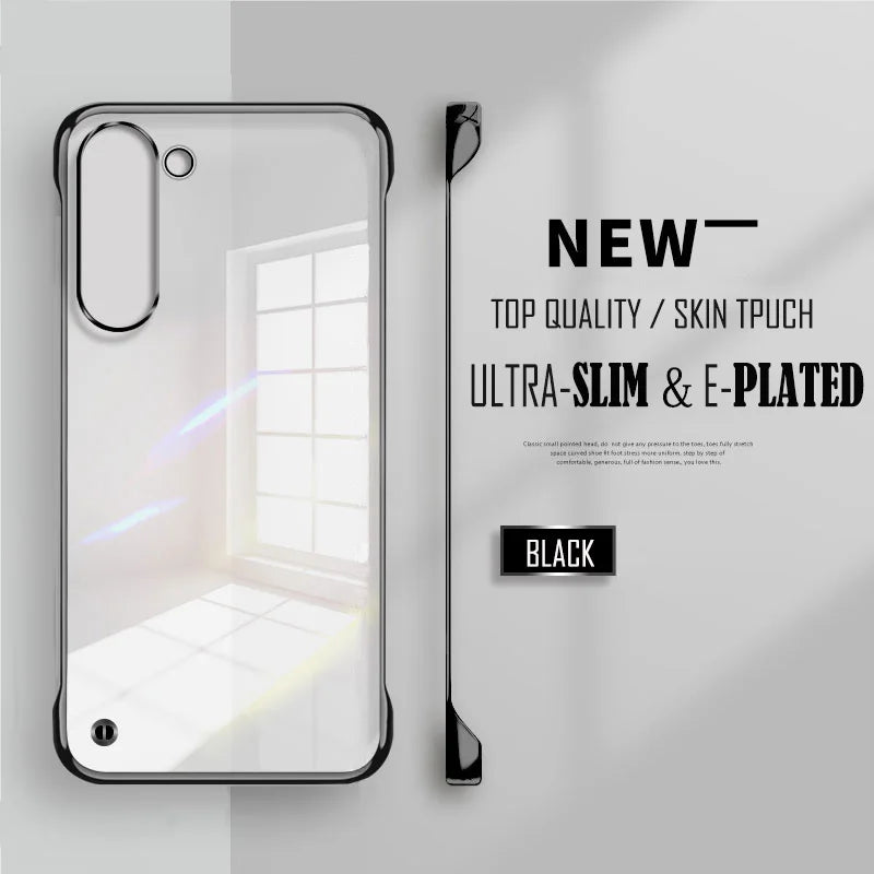 Coque de téléphone transparente pour Samsung S25 S24 S23 FE Ultra Plus 2