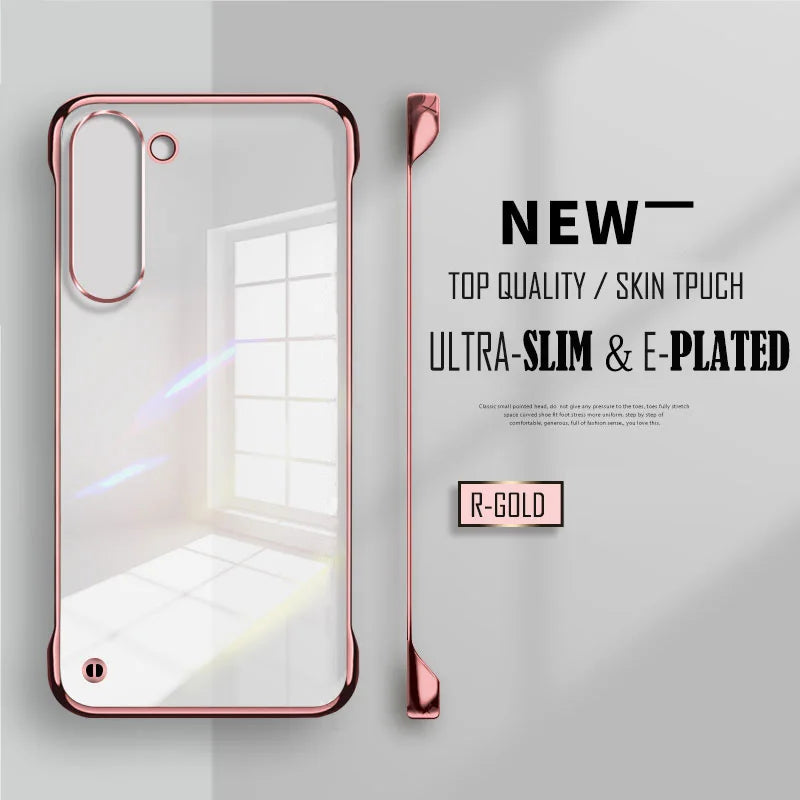 Coque de téléphone transparente pour Samsung S25 S24 S23 FE Ultra Plus 4