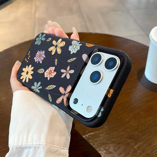 Coque pour iPhone à fleurs rétro 10