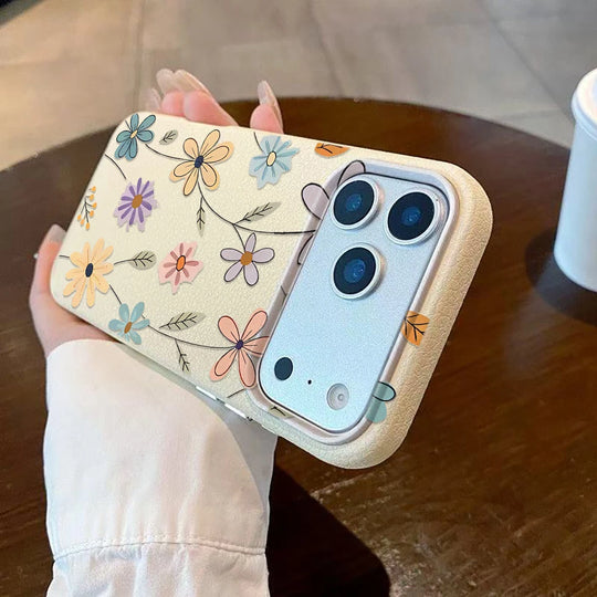 Coque pour iPhone à fleurs rétro 13