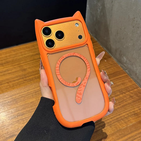 Coque pour iPhone avec Oreilles de Chat Mignonne 2