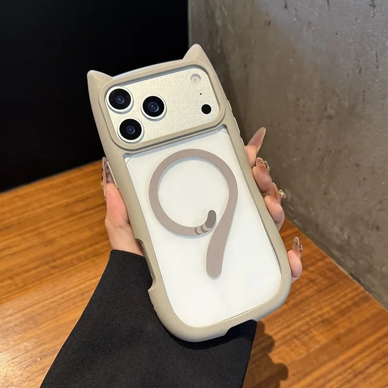 Coque pour iPhone avec Oreilles de Chat Mignonne 6