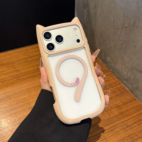 Coque pour iPhone avec Oreilles de Chat Mignonne 7