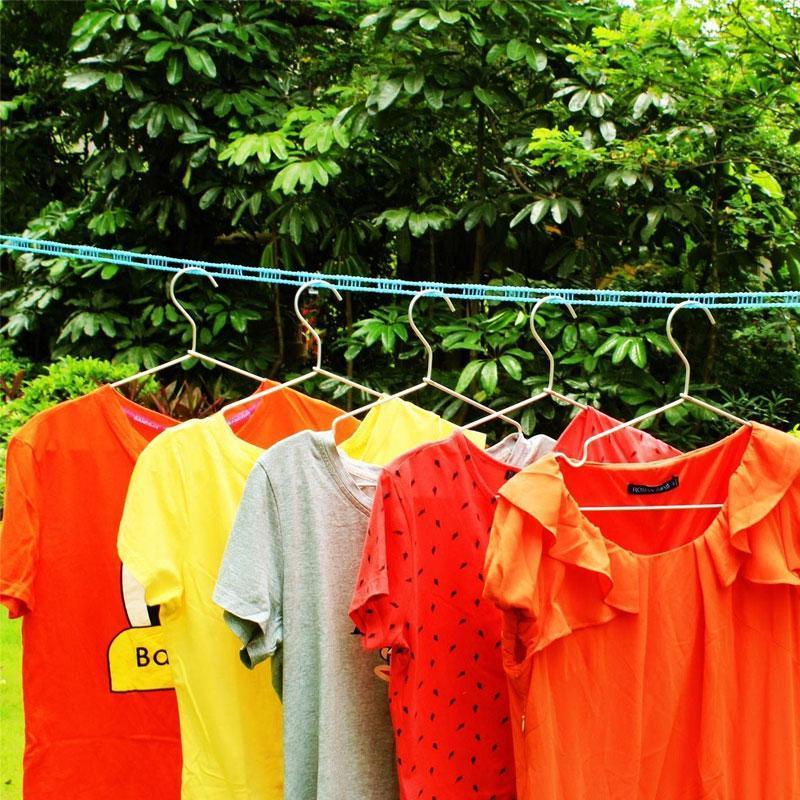 Corde à Linge Portable Pratique pour Intérieur et Extérieur 2