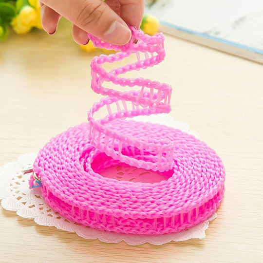 Corde à Linge Portable Pratique pour Intérieur et Extérieur 3