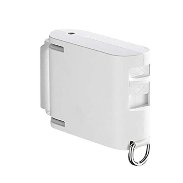Corde à Linge Rétractable Invisible pour Intérieur et Extérieur, 4,2 m, Pratique et Compact 0