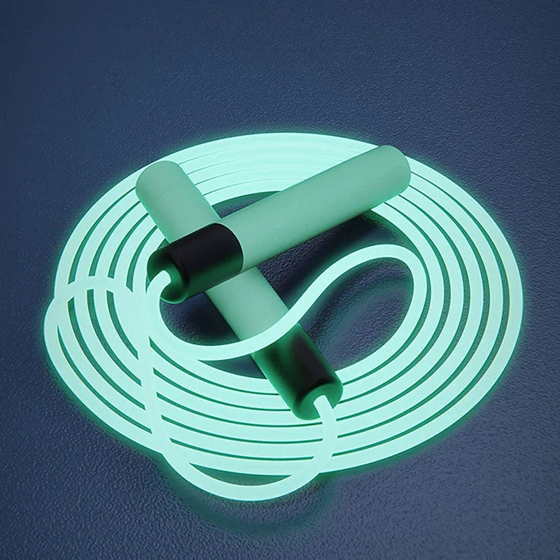 Corde à sauter lumineuse LED ajustable unisexe 0