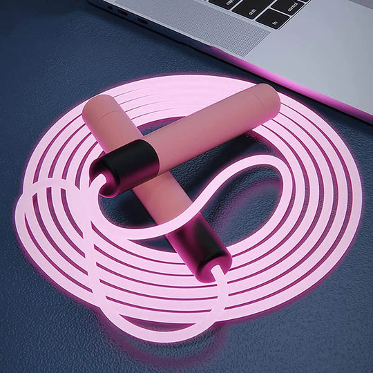 Corde à sauter lumineuse LED ajustable unisexe 5