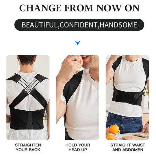 Correcteur de Posture Dos Ajustable pour Femmes et Enfants, Confort Quotidien 5