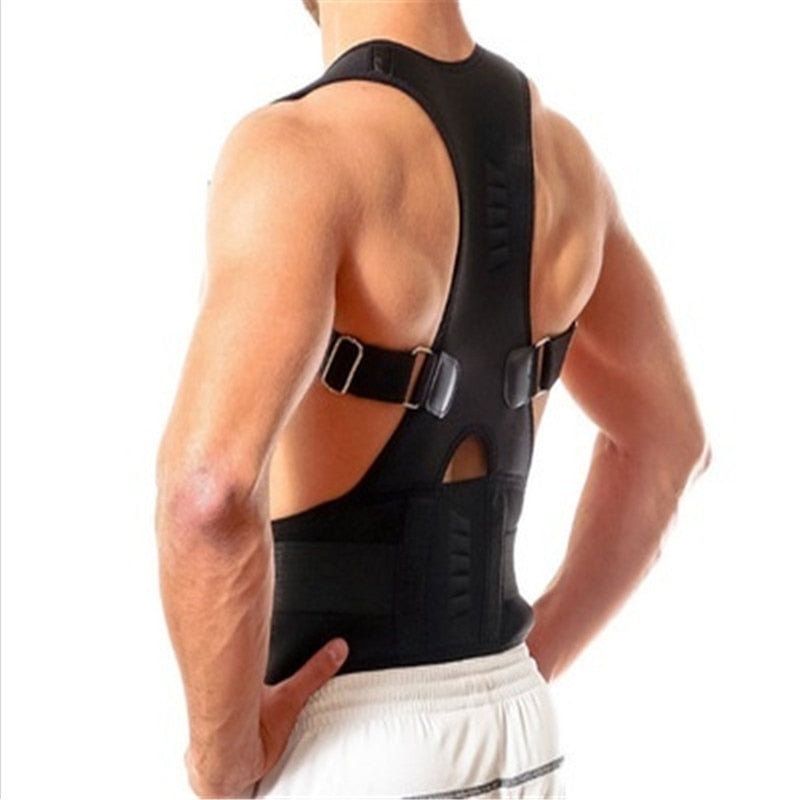 Correcteur de Posture Dos Magnétique Unisexe - Redresseur de Dos Discret et Confortable 3