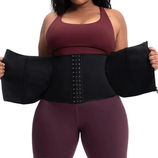 Corset Taille Ajustable avec Fermeture Éclair 1