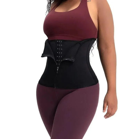 Corset Taille Ajustable avec Fermeture Éclair 4