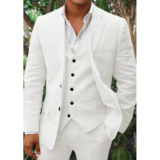 Costume 3 pièces pour hommes avec gilet 2