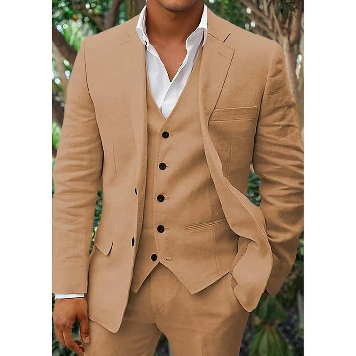 Costume 3 pièces pour hommes avec gilet 3