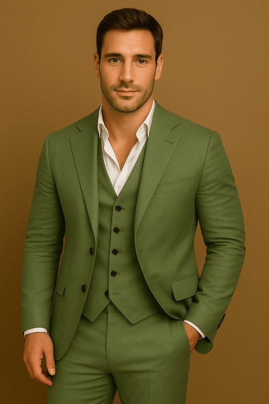 Costume Homme 3 Pièces Chic Pour Mariage et Événements Formels 12