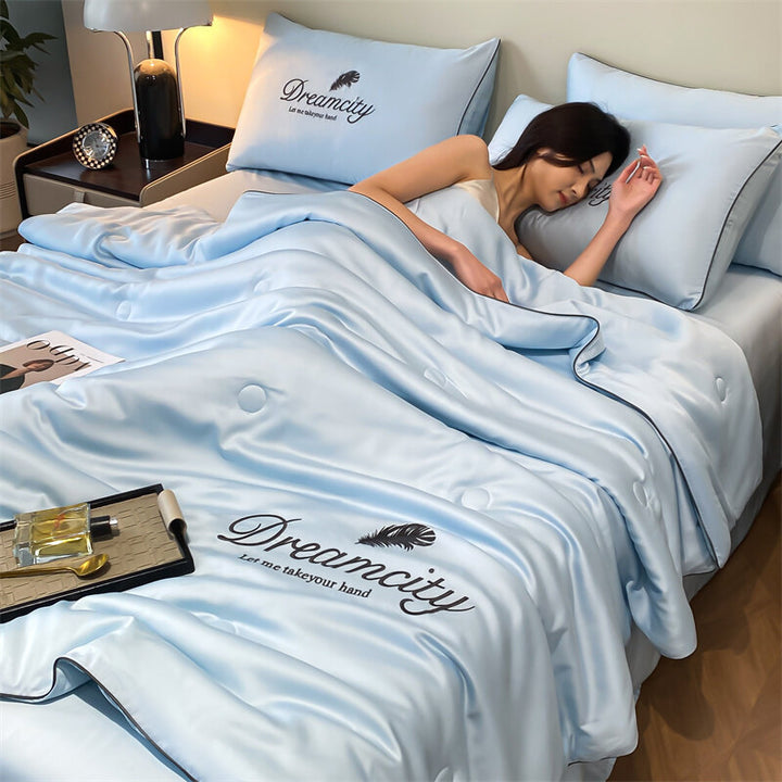 Couette Confortable Toute l'Année avec Régulation de Température 20