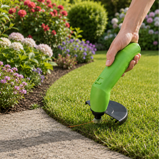 Coupe-herbe sans fil pour jardinage précis 1