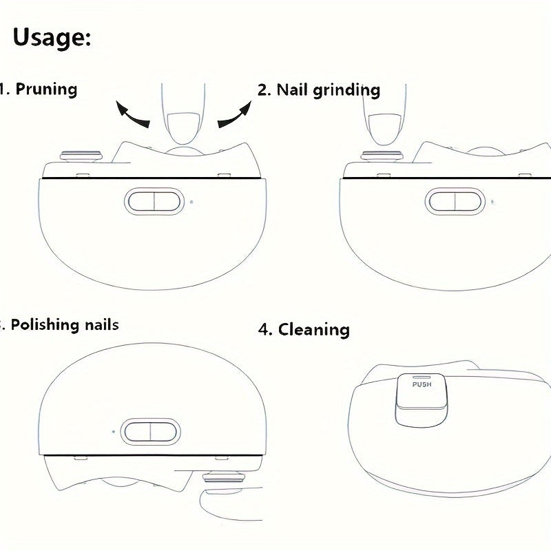 Coupe-ongles Électrique Intelligent Pratique 7