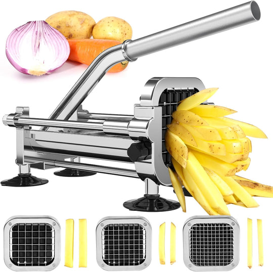 Coupe Légumes Multifonctionnel Compact avec Lames Interchangeables 0