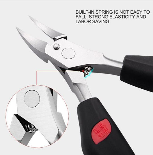 Coupe Ongles Professionnel Ergonomique avec Poignée Antidérapante pour Coupe Précise 3