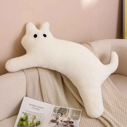Coussin Chat Peluche Ludique et Confortable 23