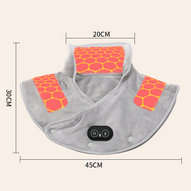 Coussin Chauffant Électrique pour le Cou et les Épaules avec Vibration 7