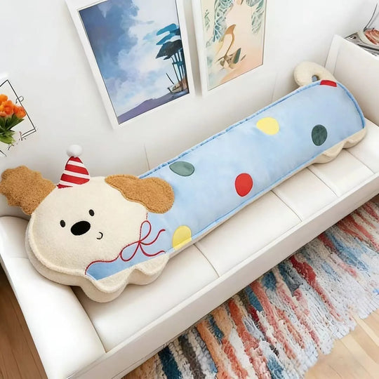 Coussin Corporel Extra-Long Motif Chien Pour Détente 3