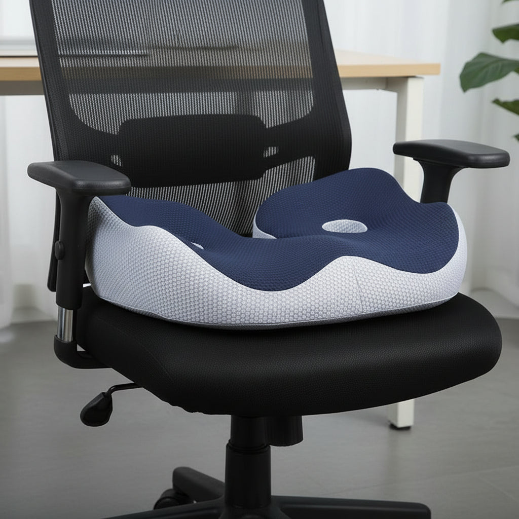 Coussin Ergonomique de Soutien pour la Posture Idéal Bureau et Voyage 1
