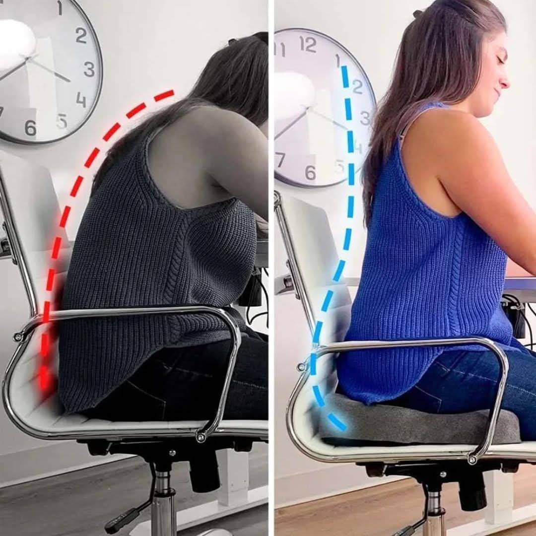 Coussin Ergonomique de Soutien pour la Posture Idéal Bureau et Voyage 6