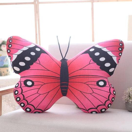 Coussin Papillon en Peluche Coloré 3
