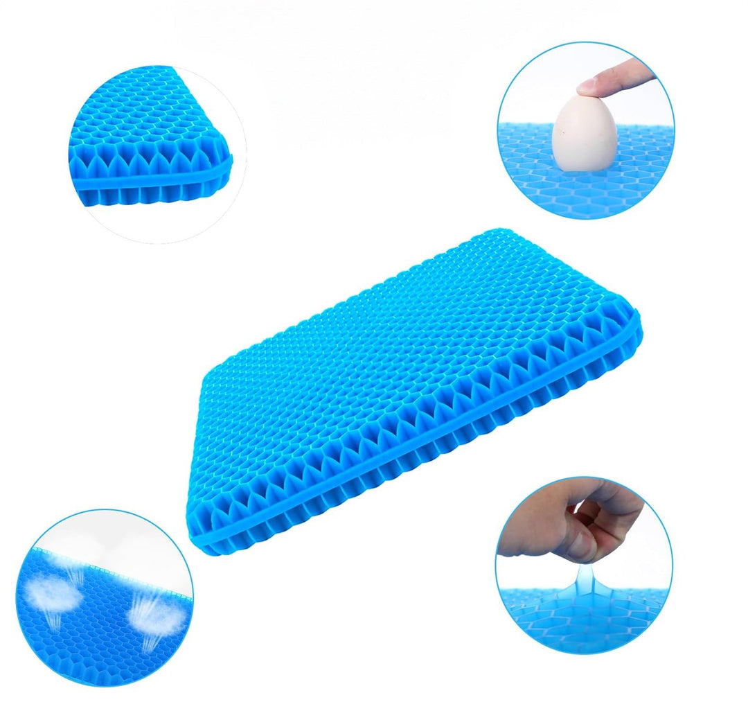 Coussin d'assise en gel ergonomique 0
