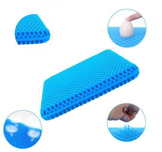 Coussin d'assise en gel ergonomique 0