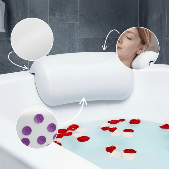 Coussin de Bain Ergonomique Antidérapant pour Baignoire 2