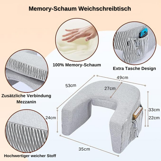 Coussin de Bureau Multifonctionnel avec Accoudoir 6