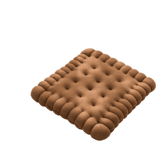 Coussin de Luxe Charme Biscuit 0