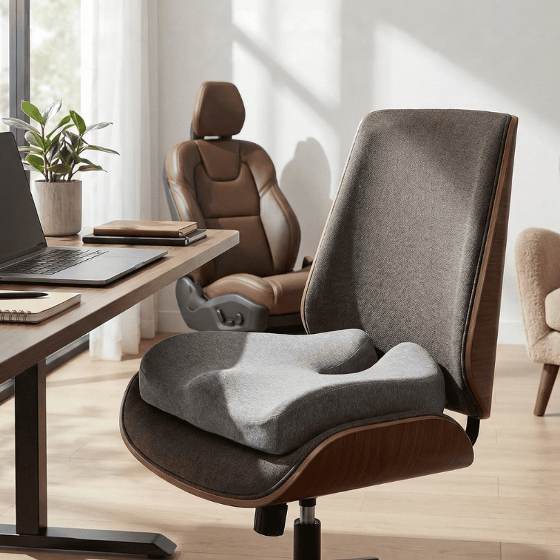 Coussin de Siège Confortable pour Bureau et Voiture 1