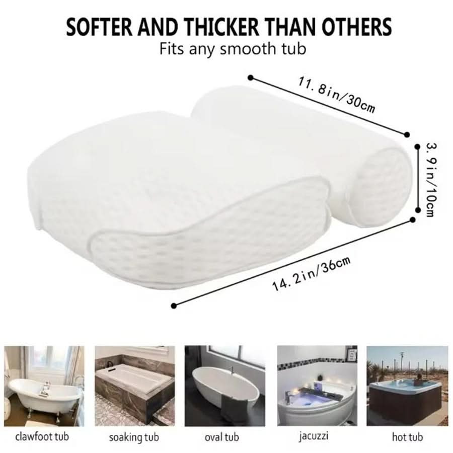 Coussin de bain ergonomique pour un confort optimal 7