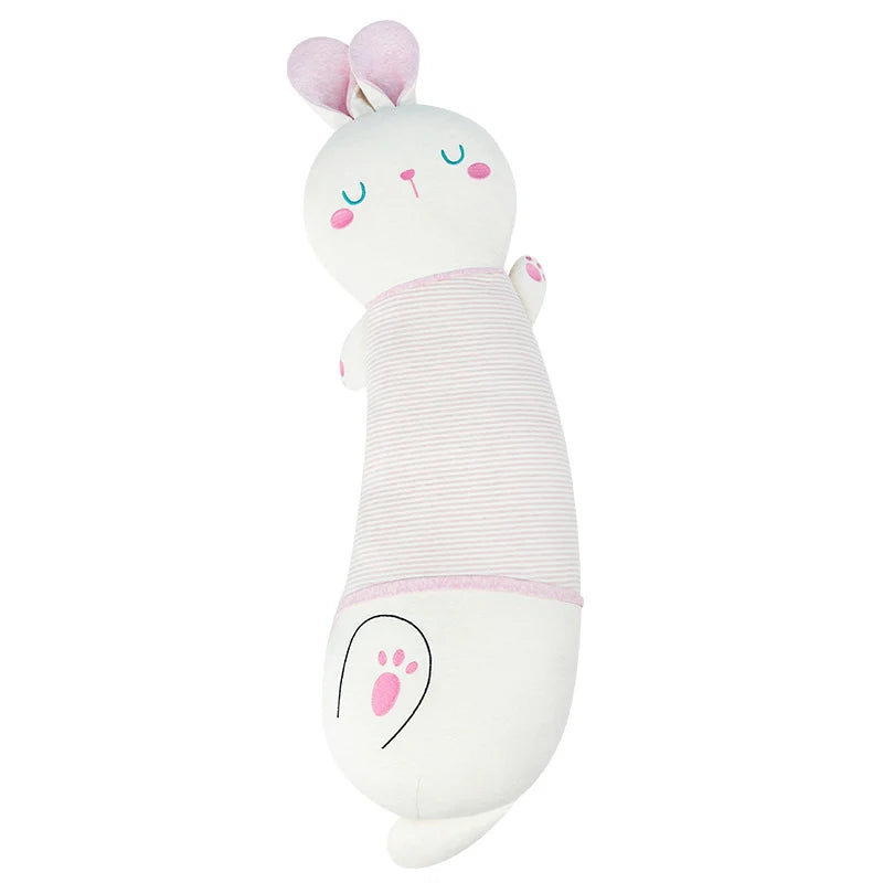 Coussin de corps enfant en forme de lapin doux et surdimensionné 5