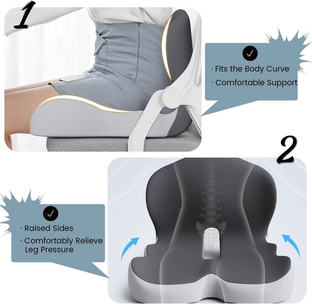 Coussin de siège ergonomique confortable 5
