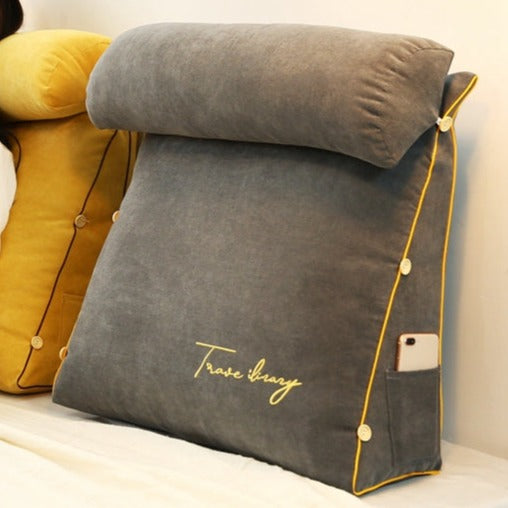 Coussin de soutien dorsal triangulaire pour lecture 3