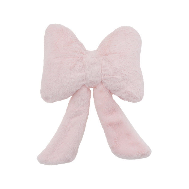 Coussin décoratif en forme de nœud avec longues queues pour femme 5