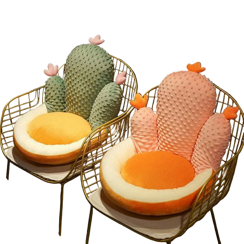Coussin en forme de cactus pour un style ludique 0