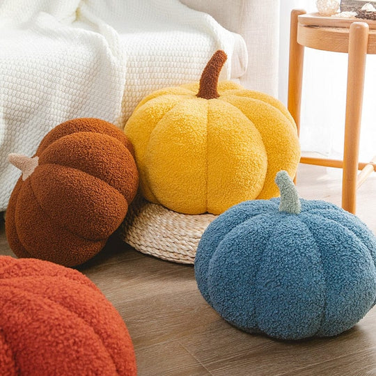 Coussin en forme de citrouille pour un style automnal 3
