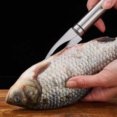 Couteau de Cuisine Multifonction 5 en 1 pour Fruits de Mer 1