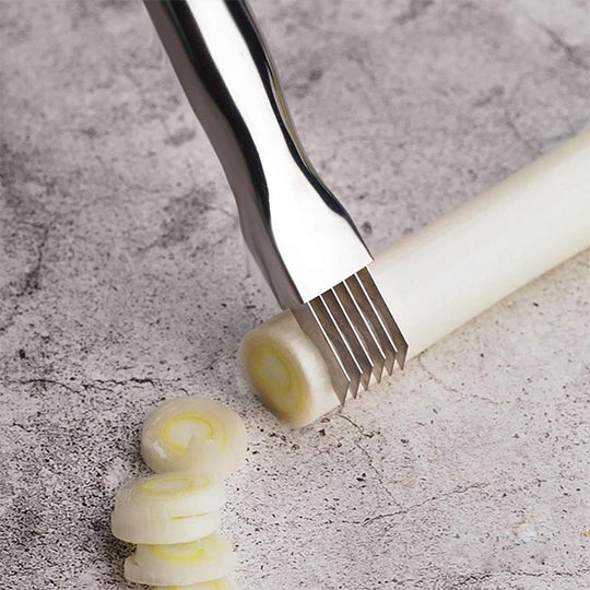Couteau de Cuisine Multifonction Ergonomique pour Hacher Légumes 2