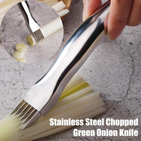 Couteau de Cuisine Multifonction Ergonomique pour Hacher Légumes 5