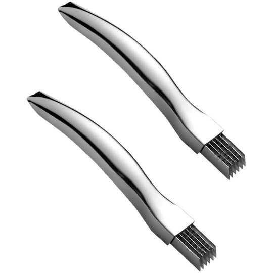 Couteau de Cuisine Multifonction Ergonomique pour Hacher Légumes 8