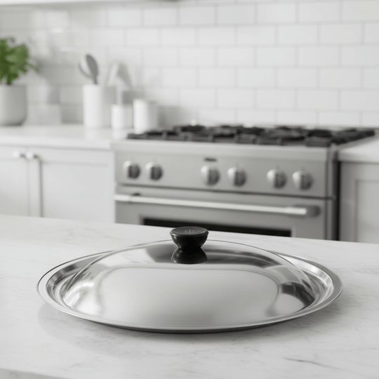 Couvercle Universel en Acier Inoxydable pour Ustensiles de Cuisine 1
